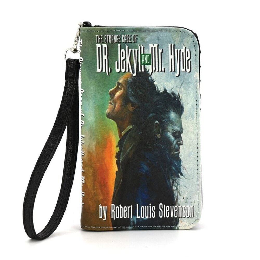 Dr. Jerkyll and Mr. Hyde Book Wallet New